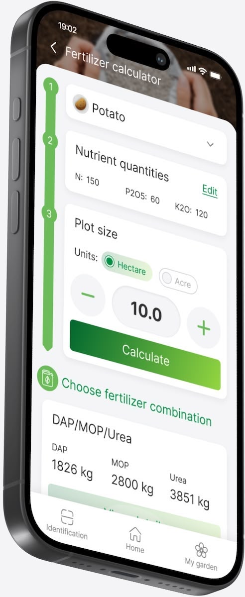 Fertilizer calculator