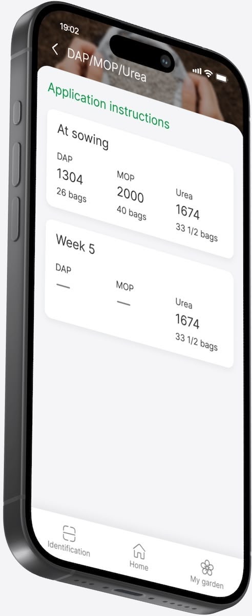 Fertilizer calculator